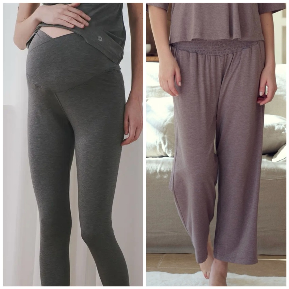 Nest Designs Maternity Pants - 2 pair bundle Size M